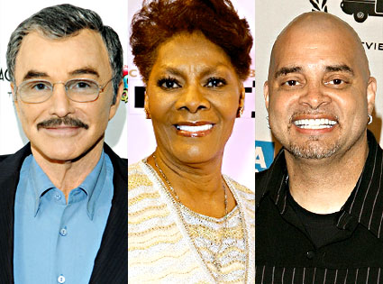 Burt Reynolds, Dionne Warwick, Sinbad Burt Reynolds, Dionne Warwick, Sinbad
